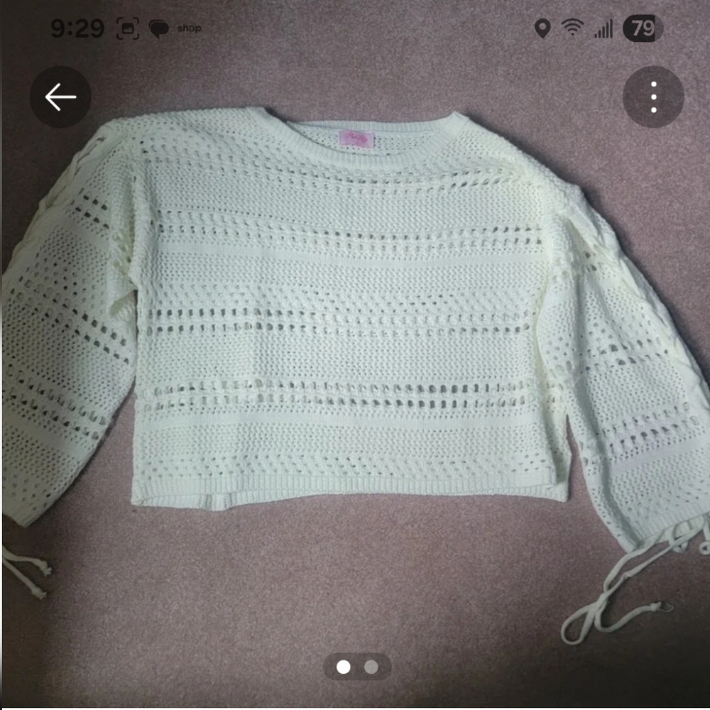 Pink Lily Sweater